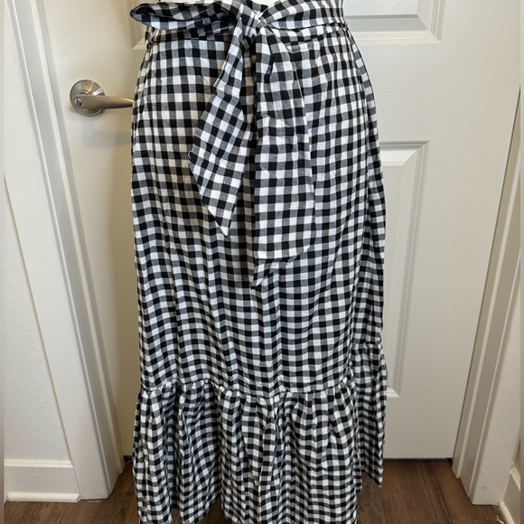Plaid midi skirt - Picture 5 of 6